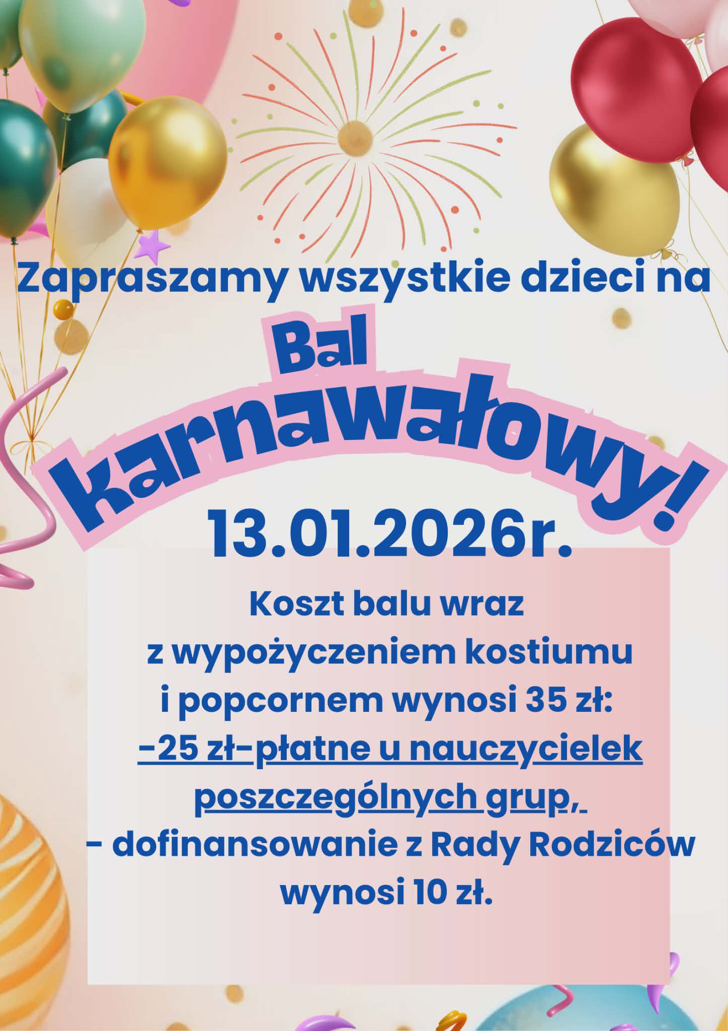 Ogłoszenie o balu